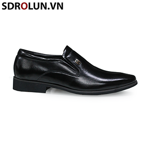 Giày lười công sở Sdrolun màu đen mới nhất Mã:GL303015D