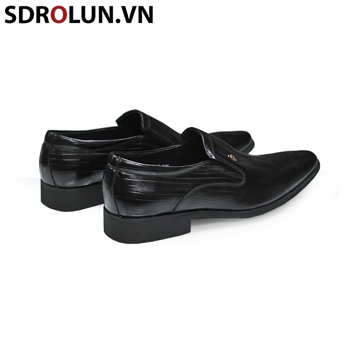Giày lười công sở SDrolun màu đen bò mới nhất 2023 Mã:GL303036D4