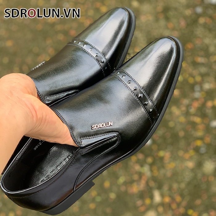 Giày da bò nam nhập khẩu thương hiệu SDROLUN MS:GL50950D1