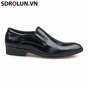 Giày lười công sở thương hiệu Sdrolun Màu Nâu Mã:GL208D