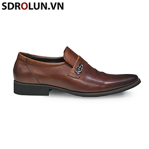 Giày lười da bò SDROLUN nhập khẩu GL50936N nâu